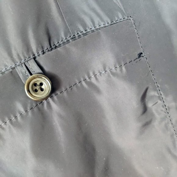 unattributed nylon contrast sportcoat - Picture 3 of 5